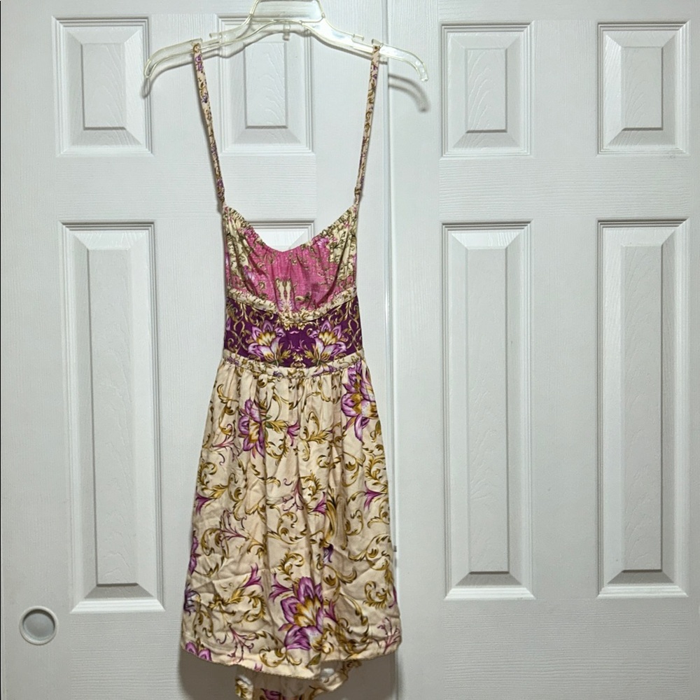 💗NWT Agua Bendita Logan Merzin Floral Mini Dress - Size Medium - Picture 3 of 12